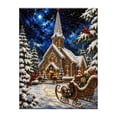 thumbnail image 1 of Pearl Diamond Art Kits for Adults Christmas DIY Craft Set, pearl art diy kit Holiday Artwork Project, Pearl Painting for Adults Creative Decoration Materials for Home Display Gift, 1 of 6