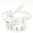 thumbnail image 1 of Pearl Dog Collars, Pearl Cat Collar Pu Leather Puppy Necklace with Crystal Rhinestone Diamond for Girl Kitten XXSmall Small Medium Female Dogs Jewelry Wedding & Birthday Party, 1 of 6