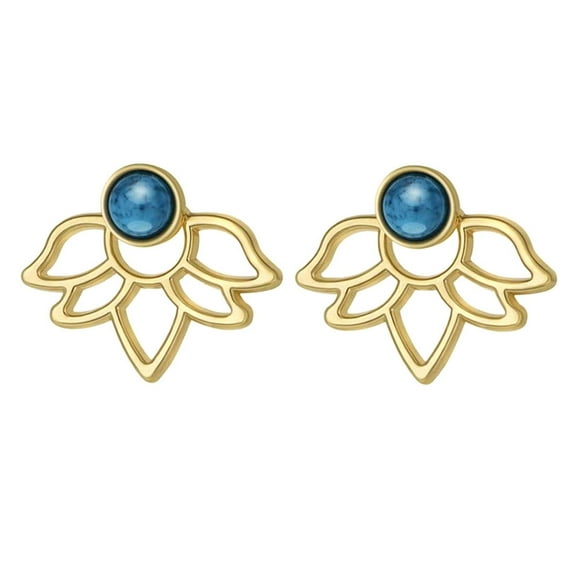 Pearl Earrings Simple Stylish Crystal Rhinestone Ear Studs Earrings Pierced Charms Jewelry For Women And Girls