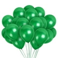 thumbnail image 1 of Pearl Emerald Green Balloons - 12 Inch Latex Balloons - 100 Pack, 1 of 8