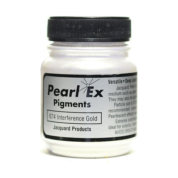 Pearl Ex Powdered Pigments interference gold, 0.50 oz. (pack of 3)
