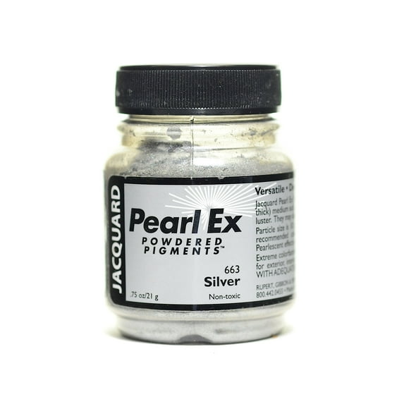 Pearl Ex Powdered Pigments silver, 0.75 oz. (pack of 3)