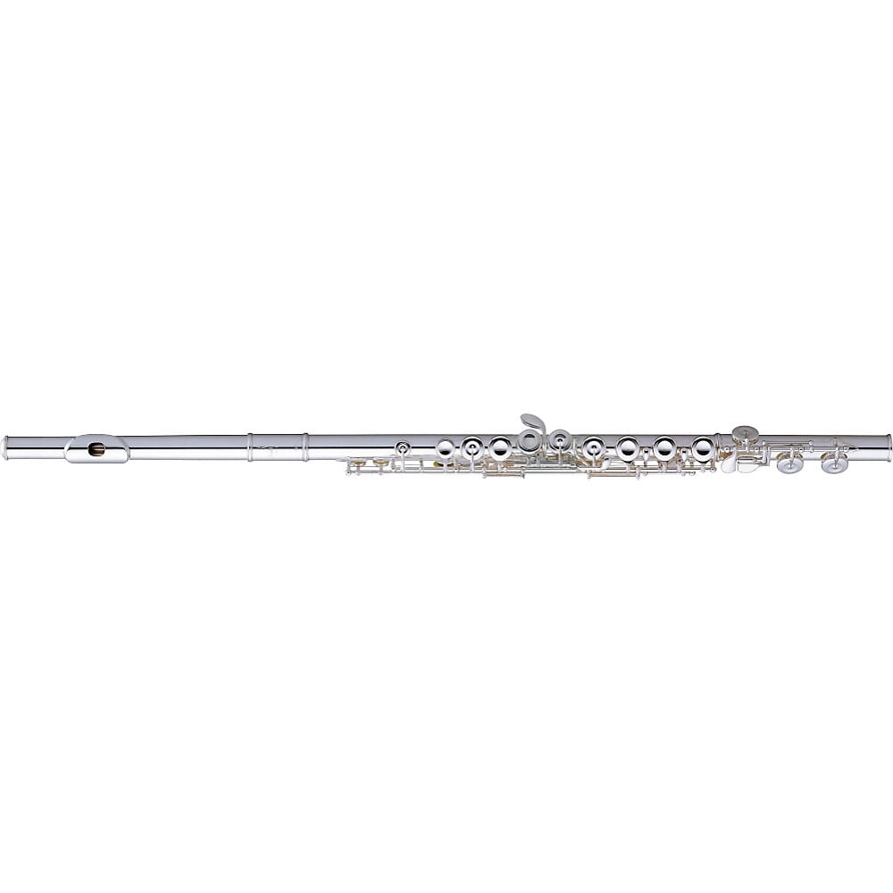 Pearl Flutes Quantz 505 Series Student Flute Open Hole with Inline G and  C Foot