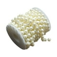 thumbnail image 1 of Pearl Garland 118 Inch Artificial Pearl String Bead Chain for Christmas Tree Wedding Party Home Decor Diy Craft Decoration, 1 of 2