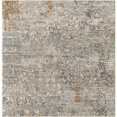 thumbnail image 1 of Pearl Grey Area Rug Square 4' x 4' 4' Square Square, 1 of 5