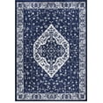 thumbnail image 1 of Pearl Heriz Navy 8 ft. x 10 ft. Medallion Area Rug, 1 of 4