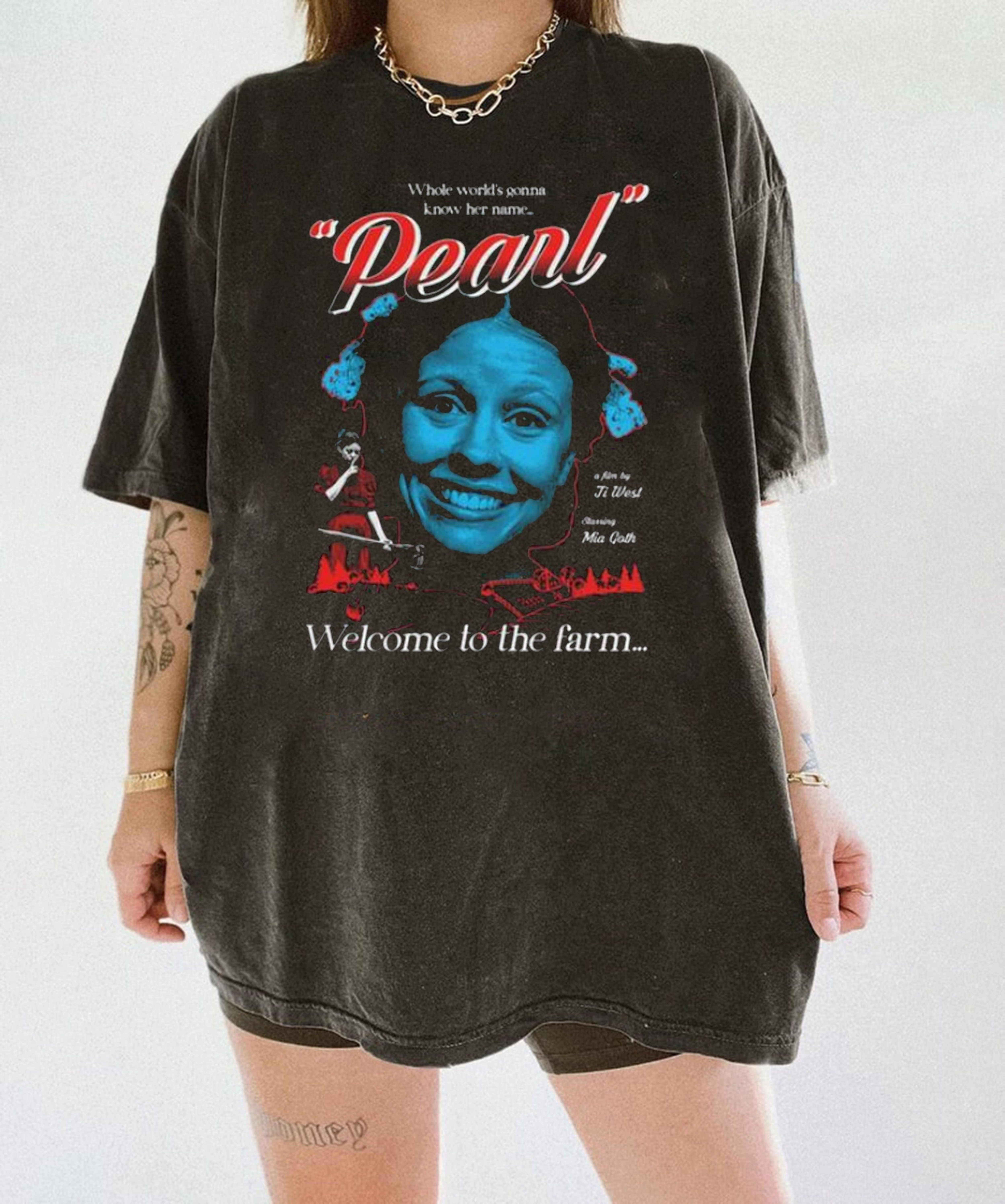 Pearl Horror Movie Poster Inspired Classic Shirt, Pearl SWEATSHIRT, A24  SHIRT - Walmart.com