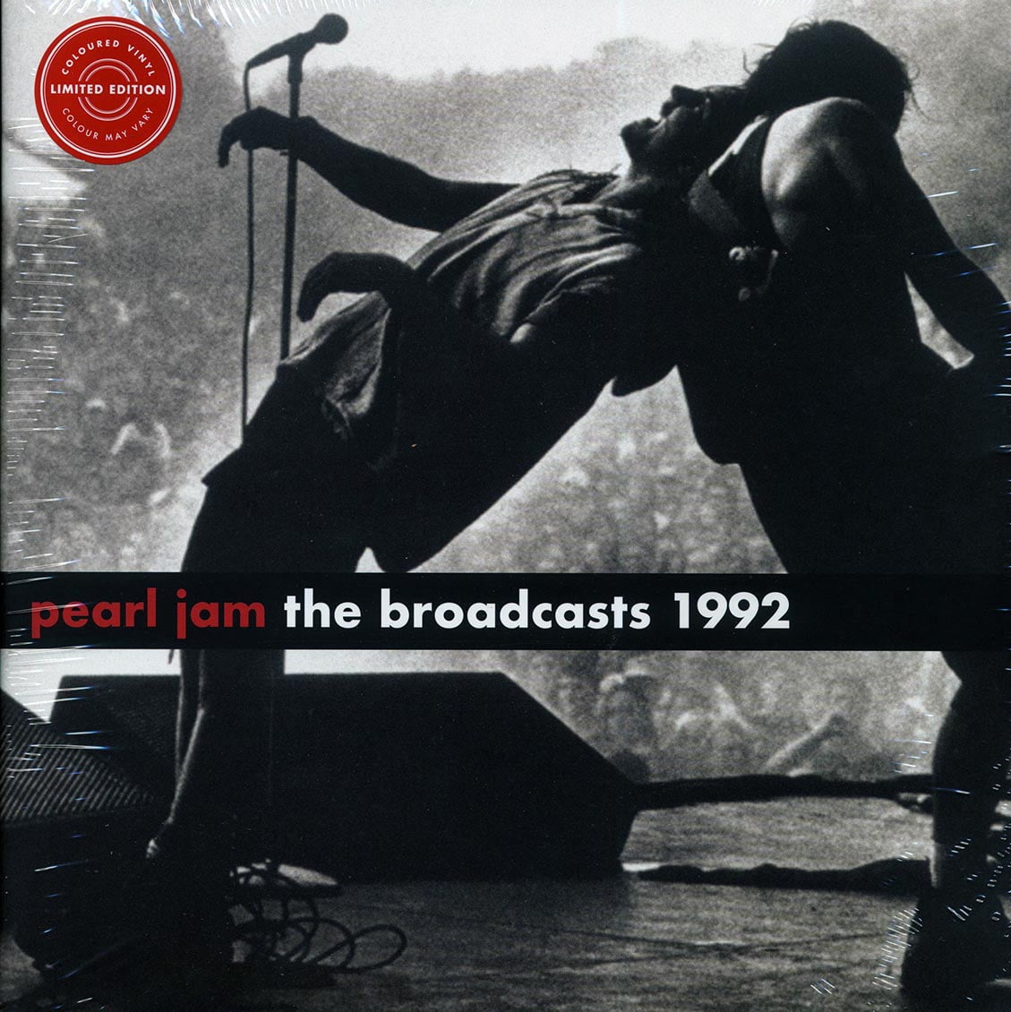 Pearl Jam 1992 BROADCASTS (CLEAR/RED SPLATTER VINYL) Records & LPs