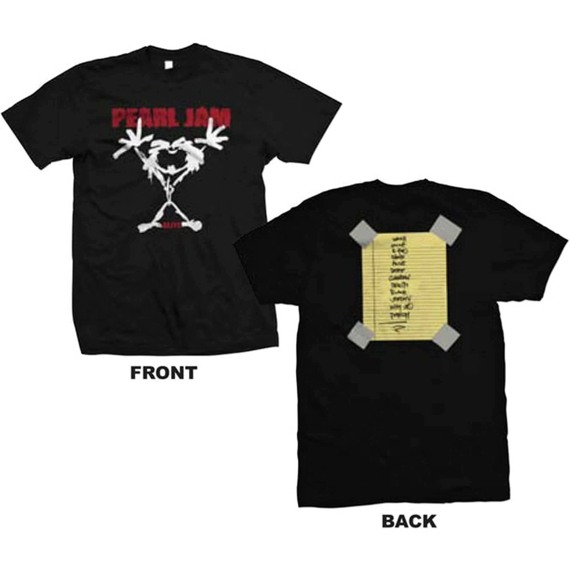 Cyberteez Pearl Jam Stick Man Logo Alive Men's T-Shirt