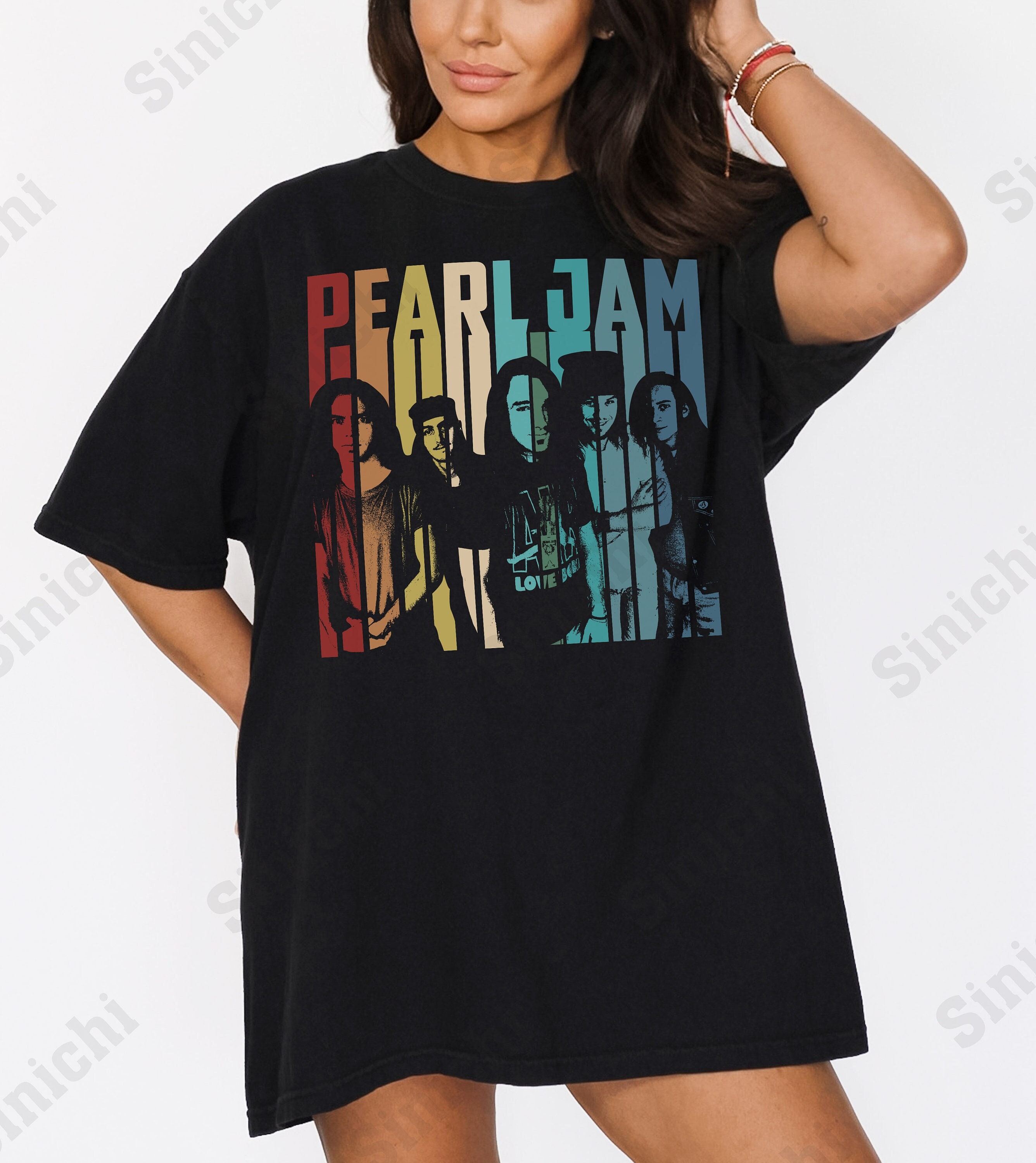 Pearl Jam Band Vintage TShirt, Pearl Jam Graphic Tee, Pearl Jam Shirt
