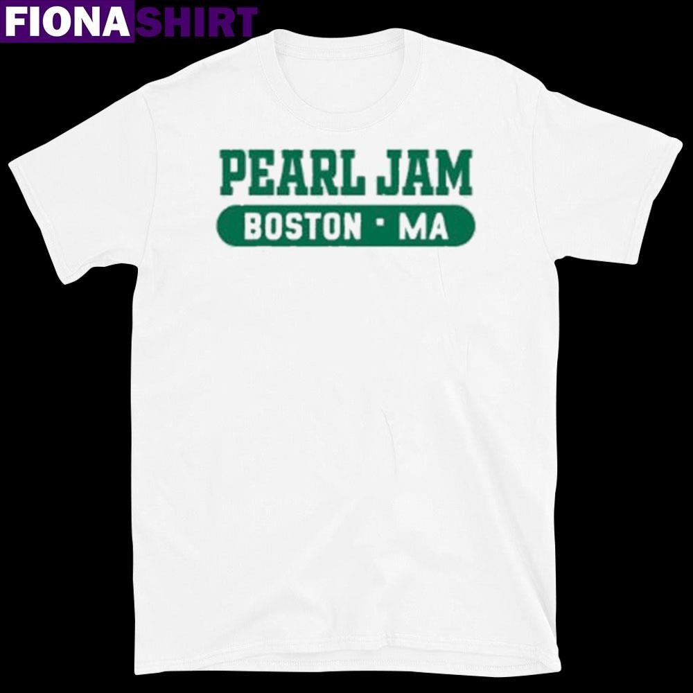 Pearl Jam Boston Ma Bean Town Shirt