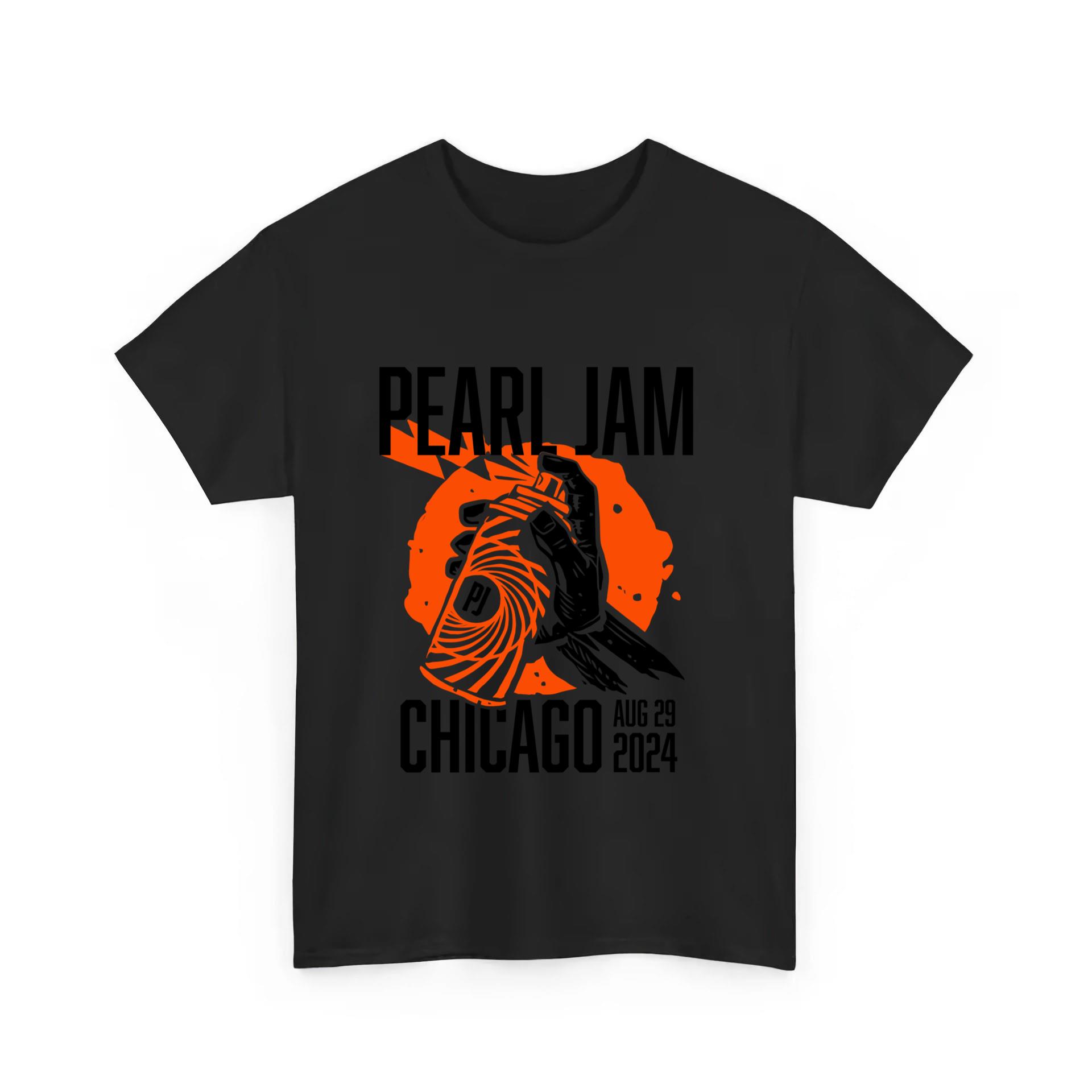 Pearl Jam Chicago August 29 2024 Tour Shirt