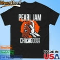 Pearl Jam Chicago August 29 2024 Tour Shirt
