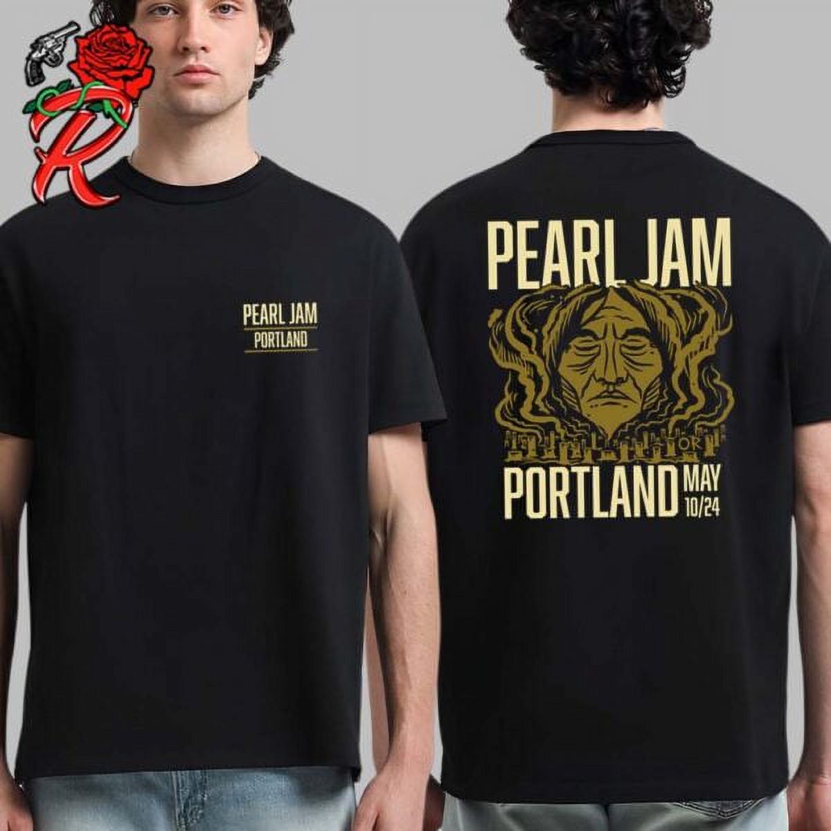 Pearl Jam Dark Matter World Tour Merch For Portland Oregon At Moda