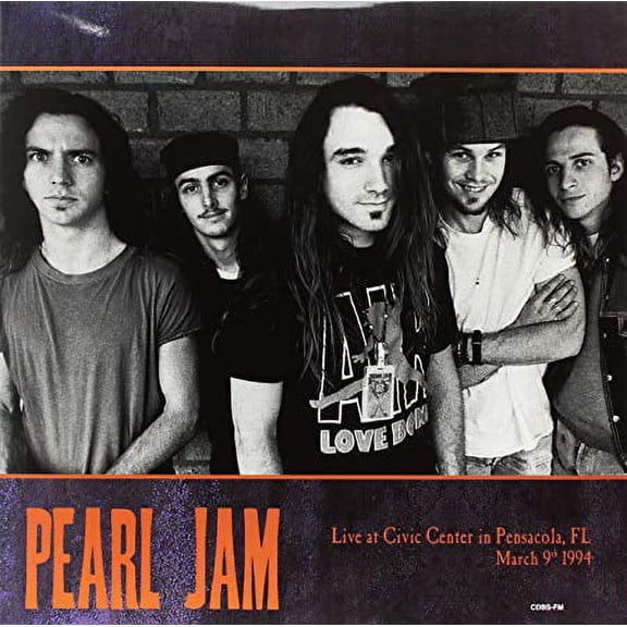 Pearl Jam  Live At Civic Center In Pensacola, FL March 9th 1994 LP