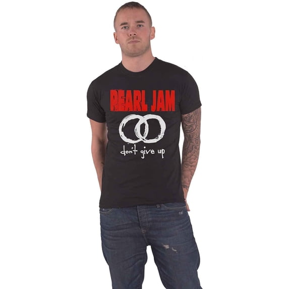 Pearl Jam Men's Don't Give Up T-Shirt X-Large | Officially Licensed Merchandise