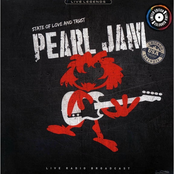 Pearl Jam - State Of Love And Trust: Live In Chicago 1992 (ltd. ed.) (180g) (colored vinyl) - Vinyl LP