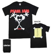 Pearl Jam Stick Man Logo T-Shirt + Coolie (S)