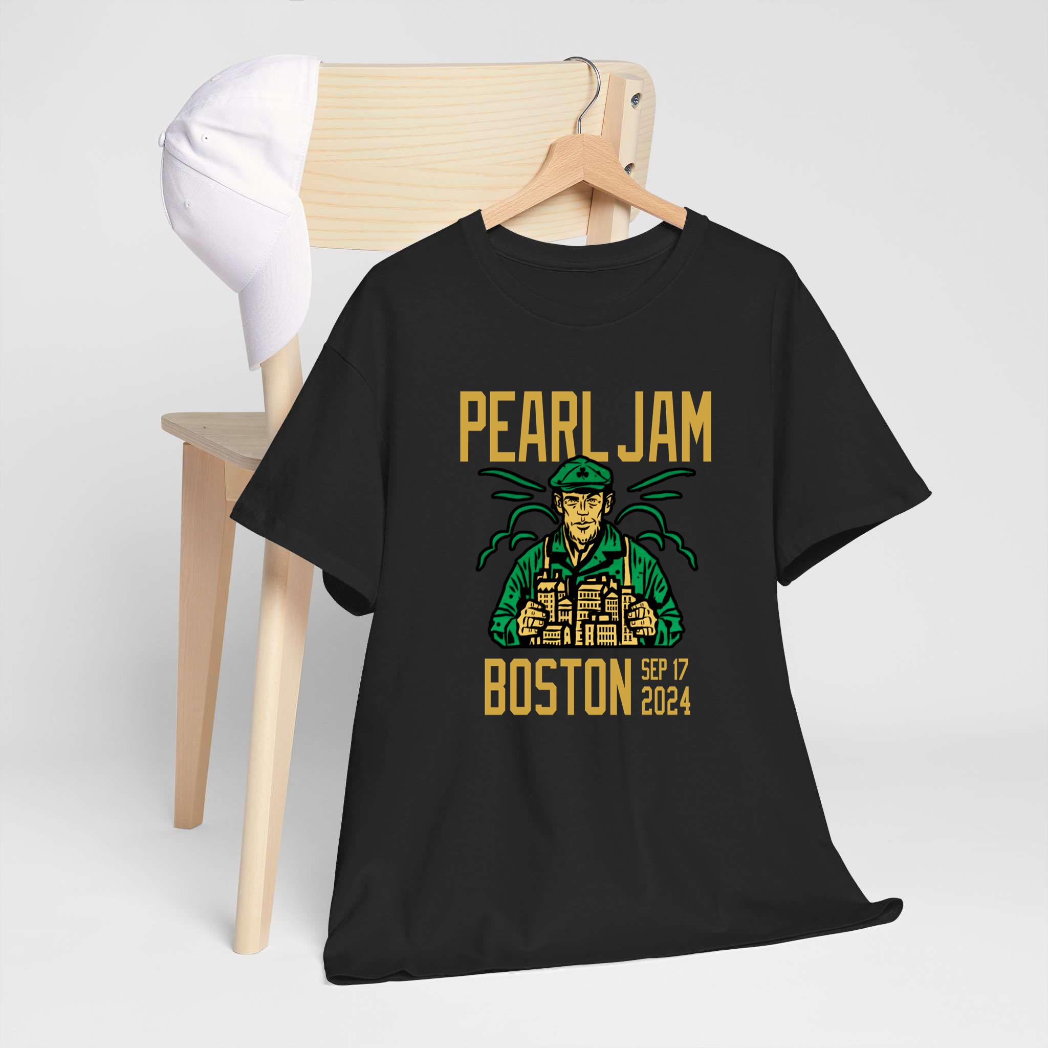 Pearl Jam Tour Boston September 17 2024 Event Shirt