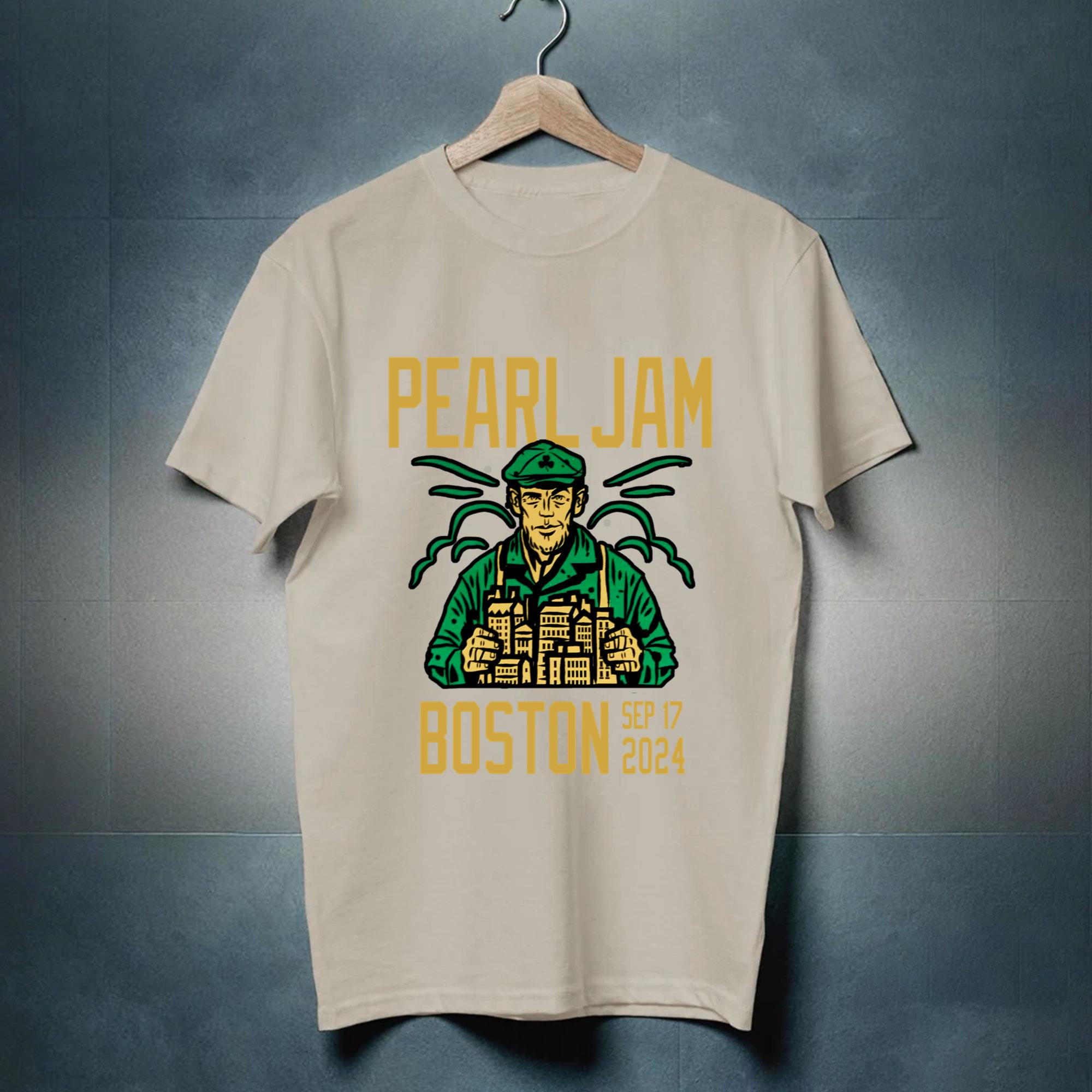 Pearl Jam Tour Boston September 17 2024 Event Shirt