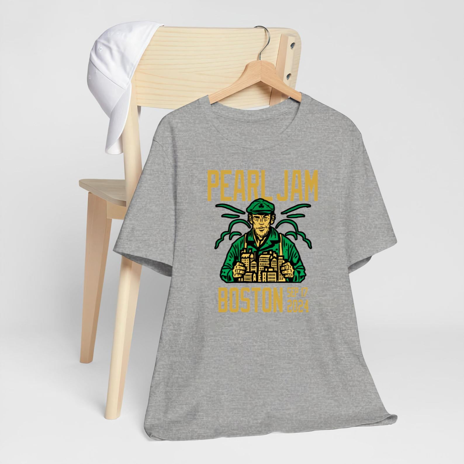 Pearl Jam Tour Boston September 17 2024 Event Shirt
