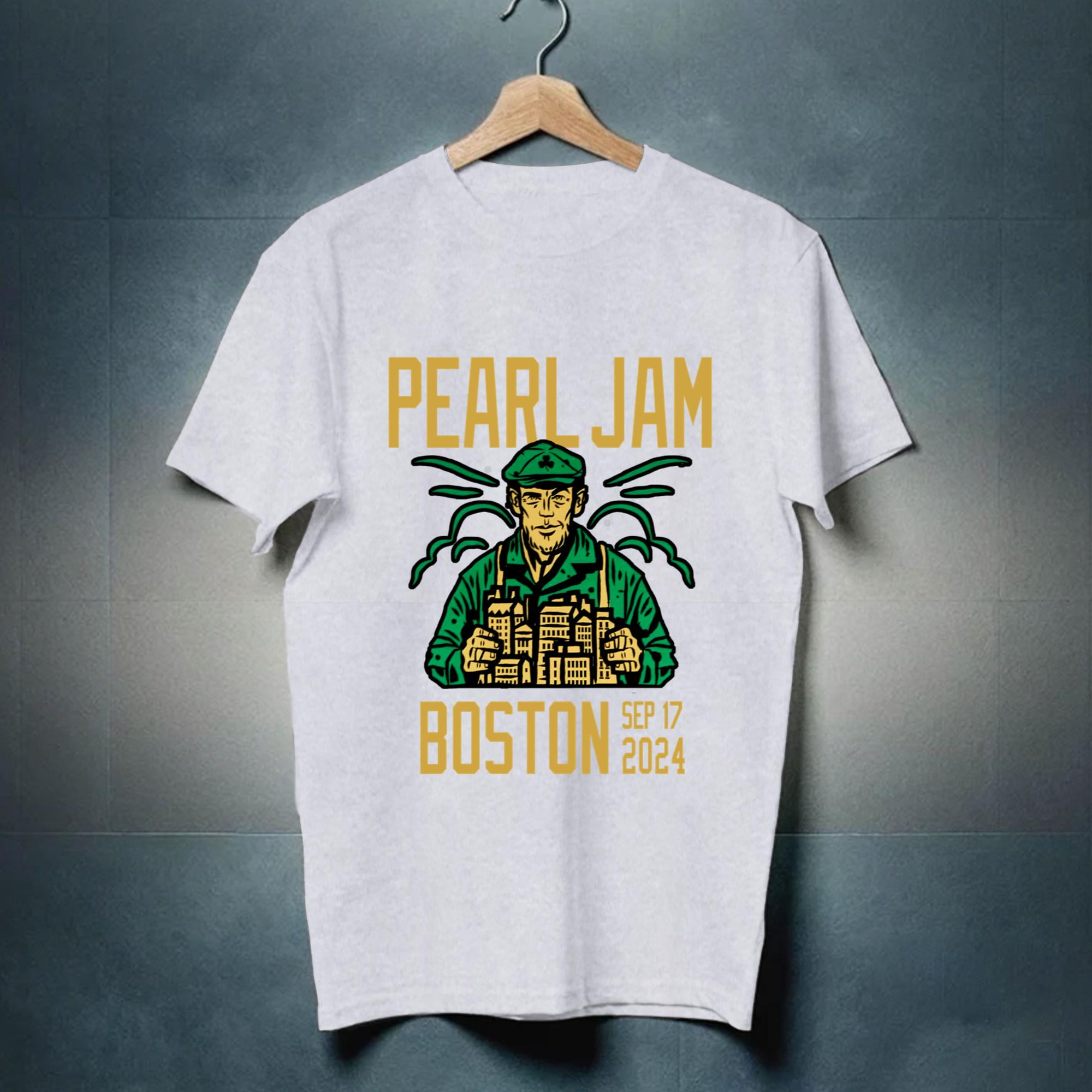 Pearl Jam Tour Boston September 17 2024 Event Shirt