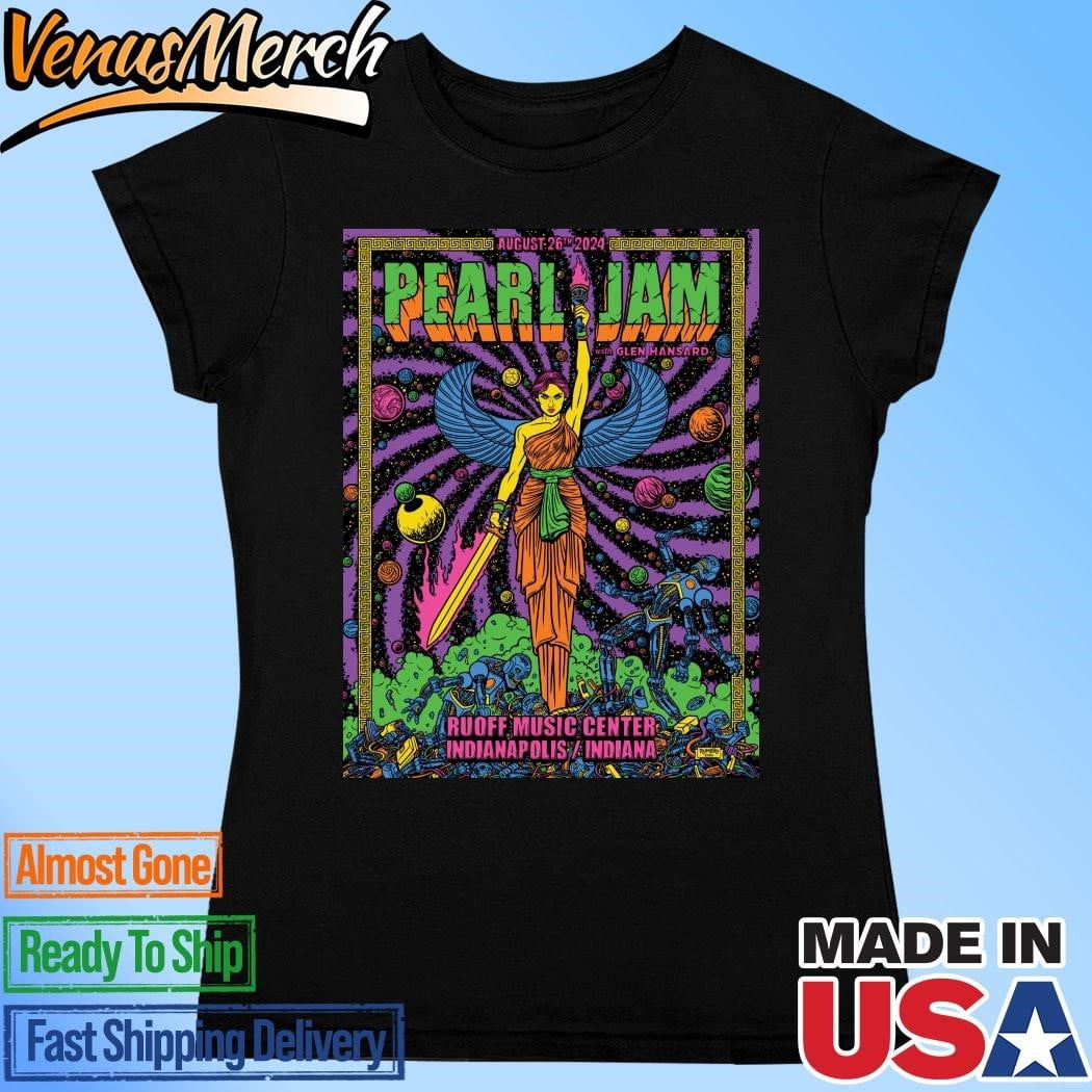 Pearl Jam With Glen Hansard Ruoff Music Center Indianapolis Indiana