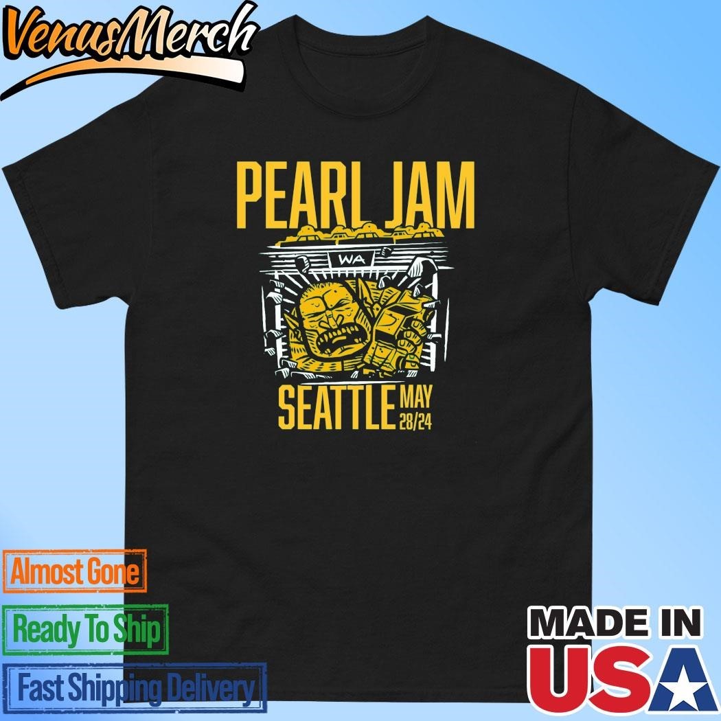 Pearl Jam Wourl Tour May 28th And 30th 2024 Seattle Washington Shirt