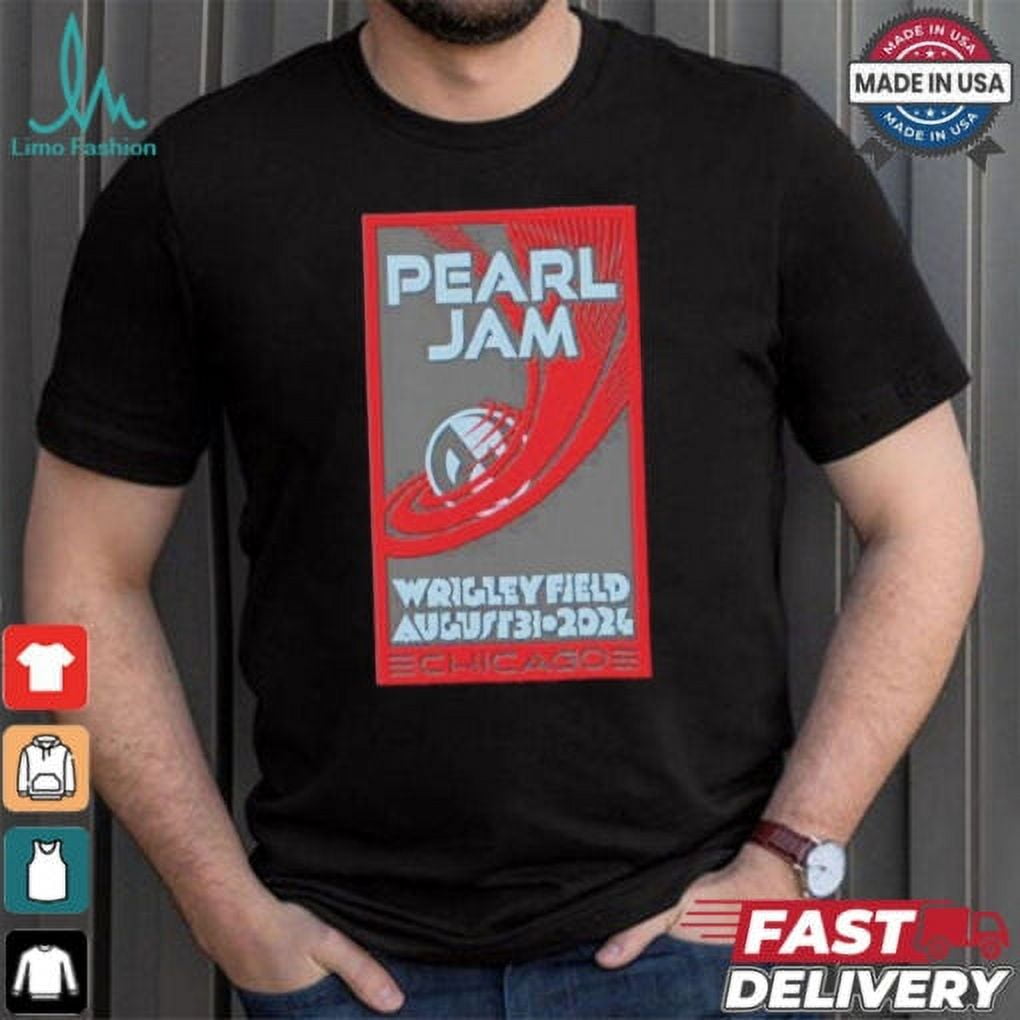 Pearl Jam Wrigley Field August 31 2024 Chicago Night 2 Setlist Merch