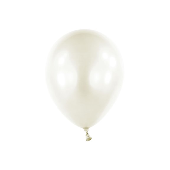 Pearl Latex Balloon – Solid Color Party Balloons with Pearl Finish for Bouquets & Décor - Frosty White - 11" - 100 Pack