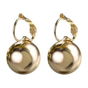 LLQKIGSXSE Pearl Long Earrings European And American Wind Simple Pearl Earrings Hundred Matchs Retro Ear Hook Female Jewelry 3 Earrings Set for 3 Holes