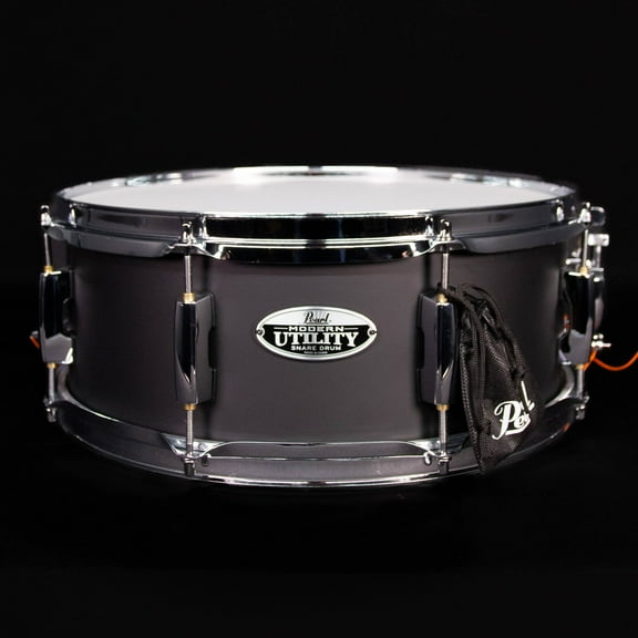 Pearl MUS1455M227 Modern Utility 14"x5.5" Maple Snare Drum - Satin Black