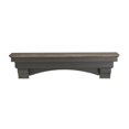 thumbnail image 1 of Pearl Mantels 499-72-27 72 in. The Hadley Shelf or Mantel Shelf Cottage Distressed Finish, 1 of 1