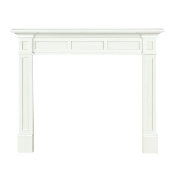 The Jim 56" Fireplace Mantel MDF White Paint