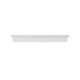 thumbnail image 1 of Pearl Mantels Henry Premium White MDF Mantel Shelf, Crisp White Paint, 72"L x 9"D x 8"H, 1 of 5
