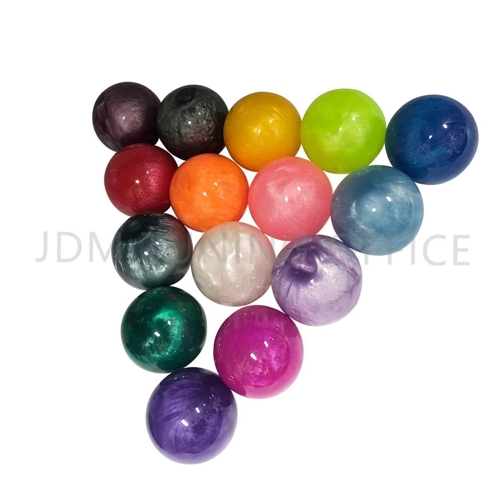 Pearl Marbel Round Ball Shift Knob Car Gear Stick Shifter Knobs Shifting Lever For Most