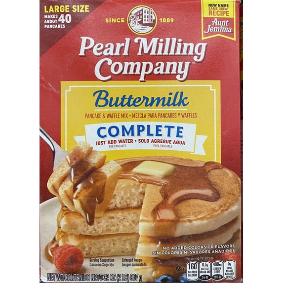 Pearl Milling Company Buttermilk COMPLETE Pancake & Waffle Mix 2 Lbs / 32 oz