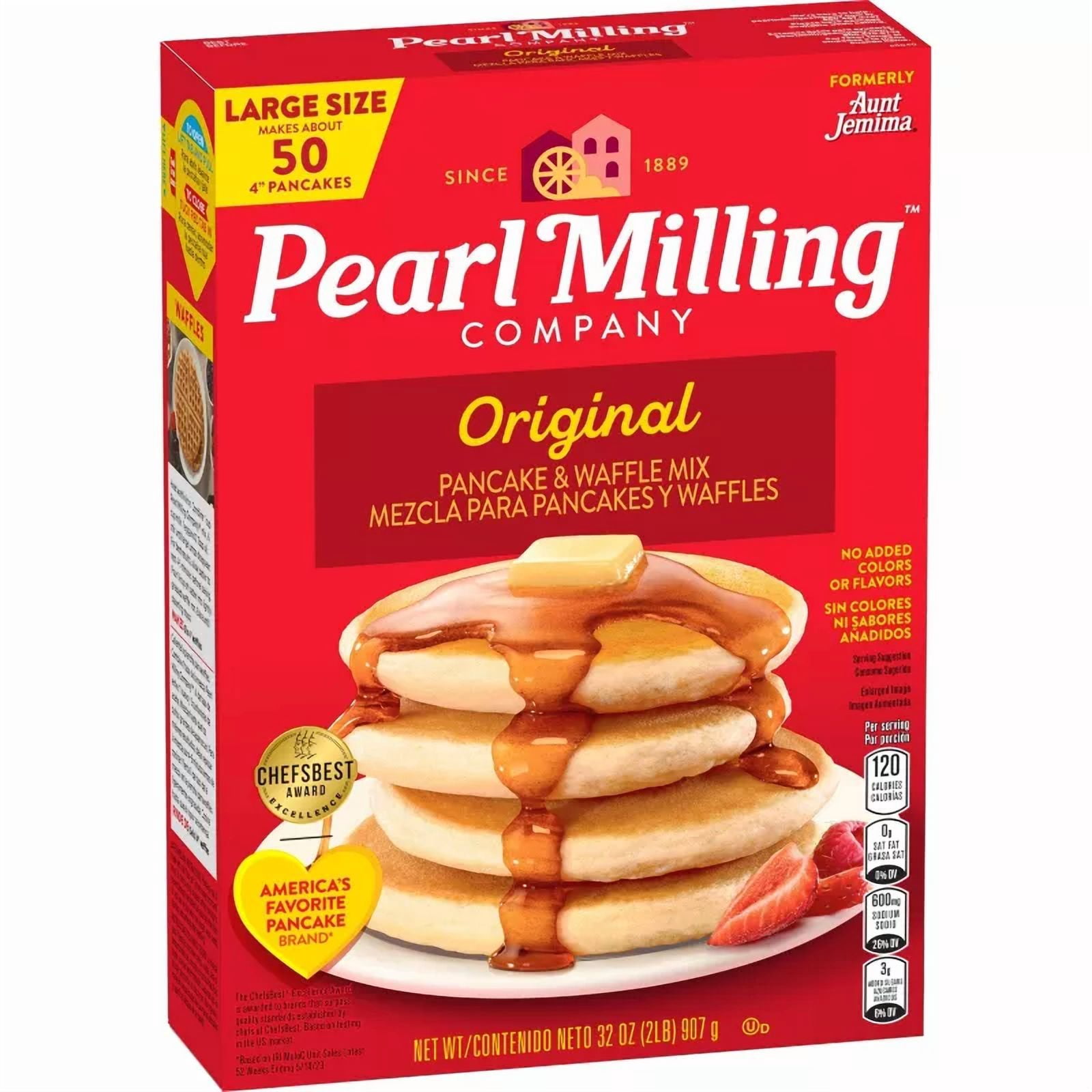 Pearl Milling Company Original Pancake & Waffle Mix 32oz (Pack of 4)