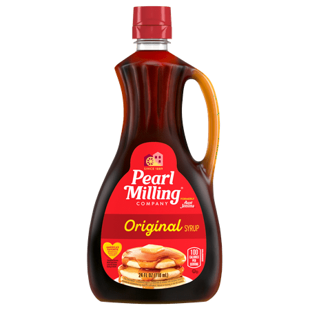Pearl Milling Company Original Syrup, 24 oz Bottle, 24 Servings (Packaging May Vary)