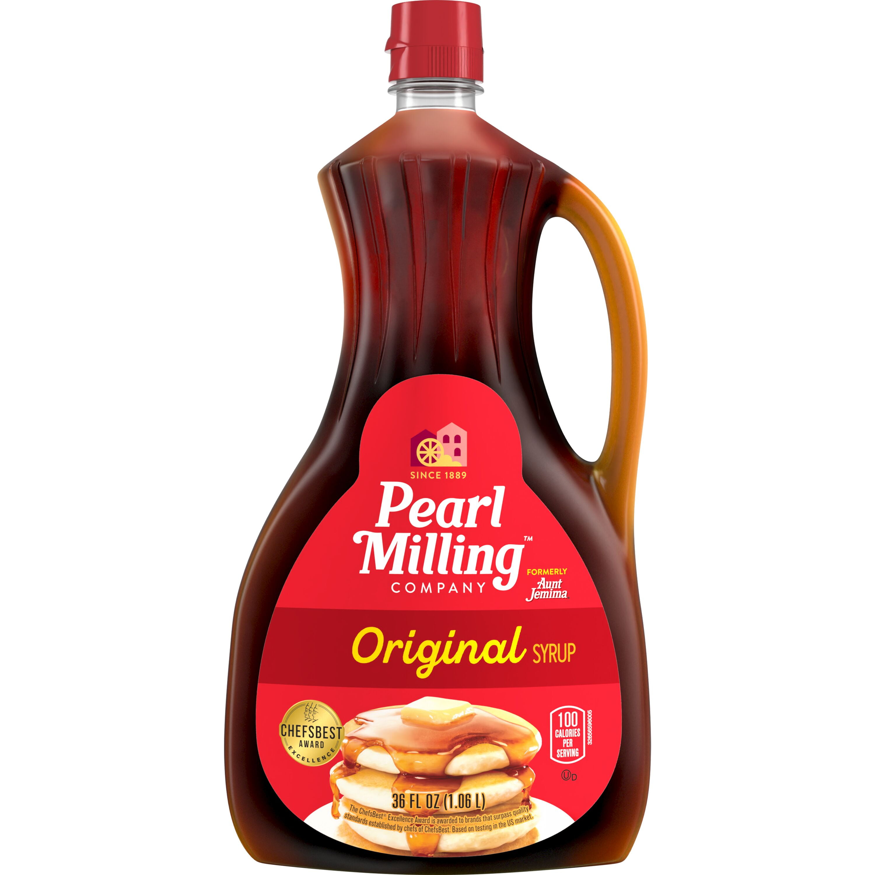 Pearl Milling Company Original Syrup, Pancake Syrup, 36 fl oz Bottle ...