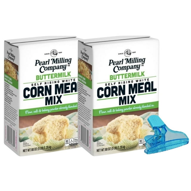 Pearl Milling Company White Buttermilk Self Rising Corn Meal Mix, 80 ...