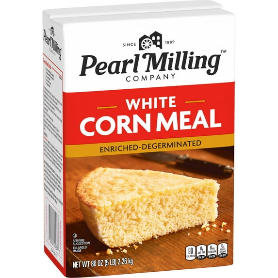 Pearl Milling Company White Corn Meal, 80 oz Box (Packaging May Vary)