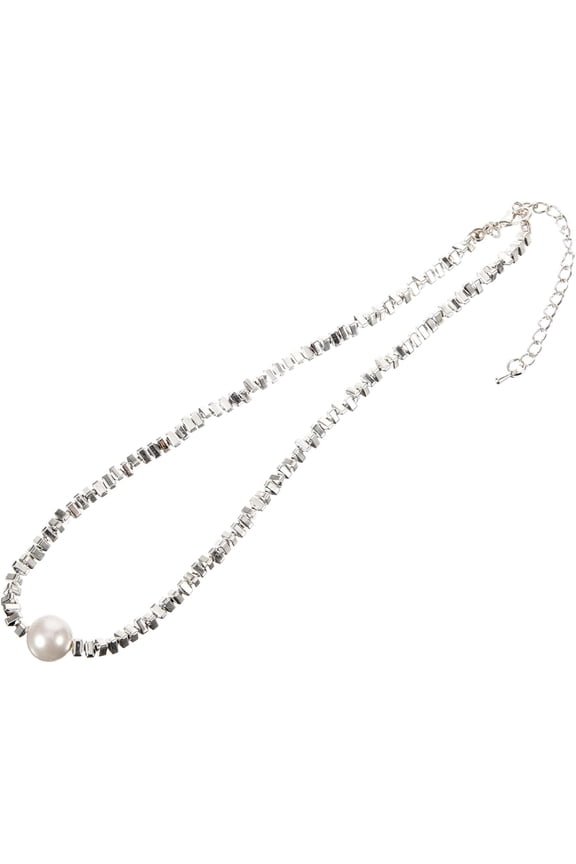 Pearl Necklace Choker Dangling Pearl Clavicle Chain Up-to-date Necklace for Women Pendant Necklace Women[g334]