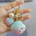 thumbnail image 1 of Pearl Shell Keychain Acrylic Ornament Modern Keyring for Keys and Bags Decorative Accessories Exquisite Key Chain, 1 of 7