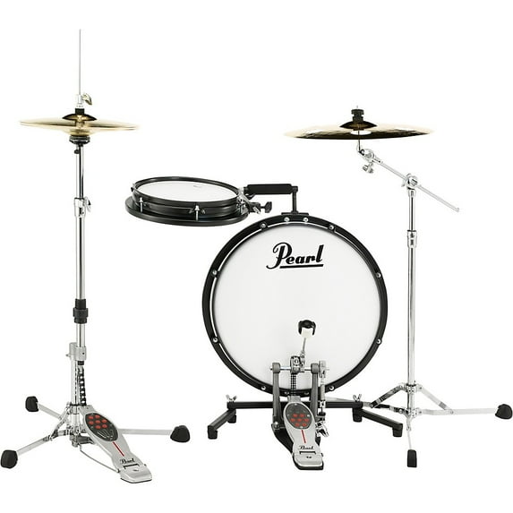 Pearl PCTK1810 Compact Traveler 2-Piece Drum Kit w/ Slim 18" Bass Drum, 10" Snare