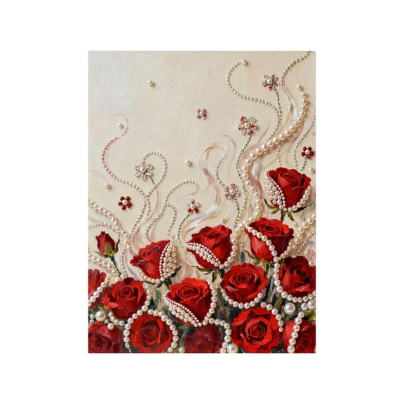 Pearl Painting DIY Cartoon Decorative Art Kit – Handmade Beaded Craft for Kids & Adults, Creative Wall Art Gift