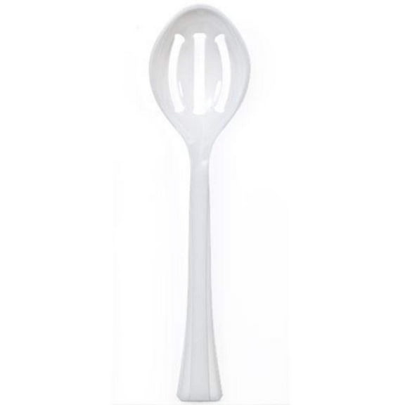 Pearl Plastic Slotted Salad Heavy Weight Serving Spoon 12":1CT