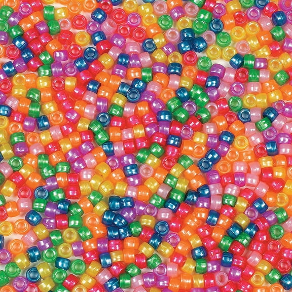 Pearl Pony Beads - Craft Supplies - 2000 Pieces