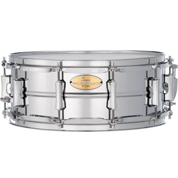 Pearl Primal Collective 14" x 5.5" Steel Snare Drum, Chrome Finish