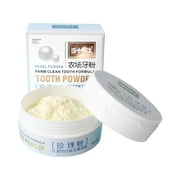 Pearl Probiotic Tooth Powder Has A Refreshing Taste, Brightening, Whitening, Removing Stains, Removing Yellows, And Cleaning Teeth With Whitening Agents,Toothpaste